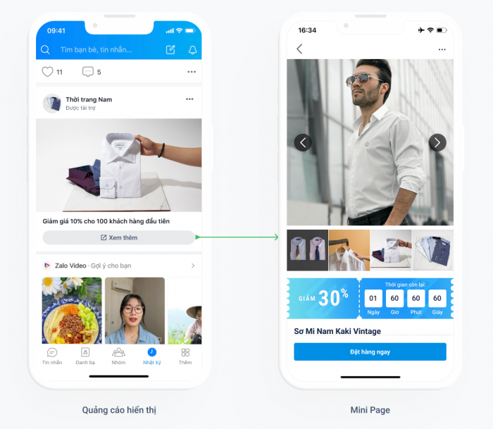 tạo quảng cáo Commerce