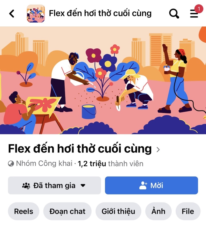 đu trend "Flexing"