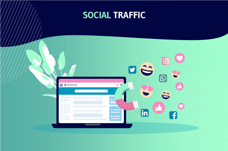dự đoán về Social Traffic